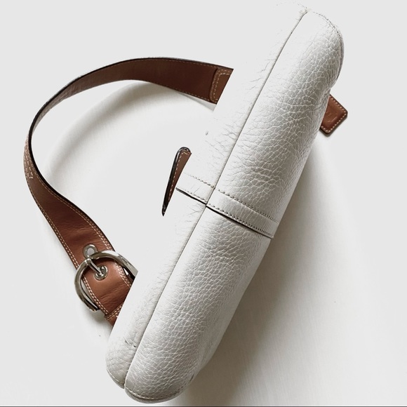 COACH Soho White Genuine Leather Shoulder Bag - Picture 5 of 16